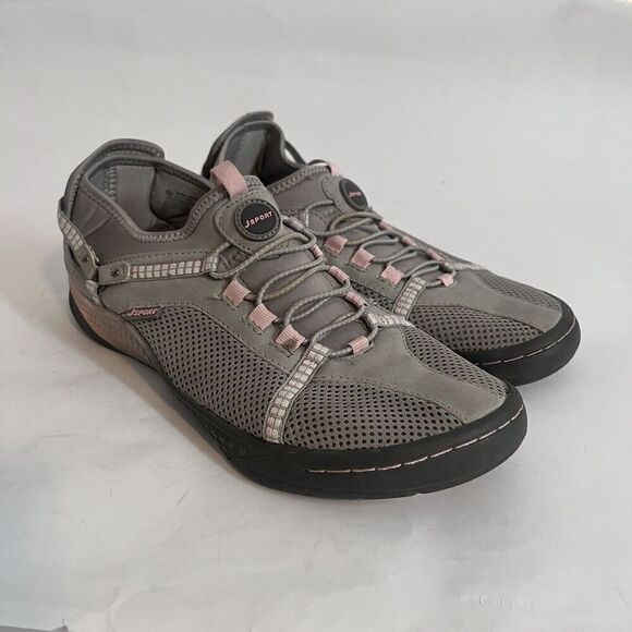 Jsport Shoes - JSport Tahoe Encore Women Size 8 M Comfort Athletic Water Shoes Lt. Gray anPink
